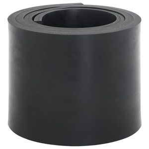 vidaXL Margine de cauciuc pentru plug de zăpadă negru 200x15x1 cm imagine