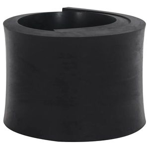 vidaXL Margine de cauciuc pentru plug de zăpadă negru 120x15x2 cm imagine