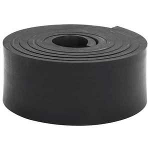 vidaXL Margine de cauciuc pentru plug de zăpadă negru 300x8x1 cm imagine