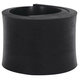 vidaXL Margine de cauciuc pentru plug de zăpadă negru 100x15x2 cm imagine