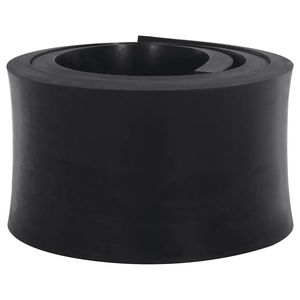 vidaXL Margine de cauciuc pentru plug de zăpadă negru 150x15x2 cm imagine