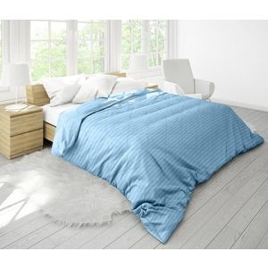 Pilota Alcam Damasc Bleu Ciel 200x220 cm, umplutura cu bambus, 300 g/mp imagine