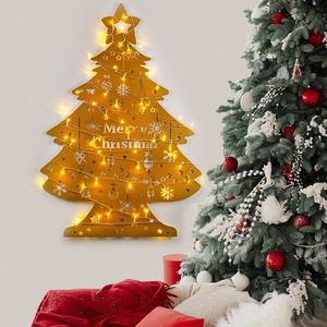 Decoratiune de luminoasa XMASGOLD-031, Tanelorn, 70x100 cm, metal, auriu imagine