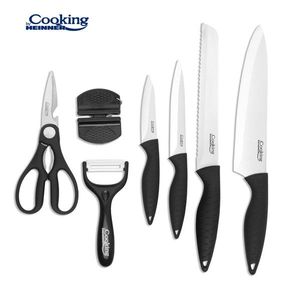 Set cutite 8 piese, Cooking by Heinner, Carera, inox, argintiu imagine