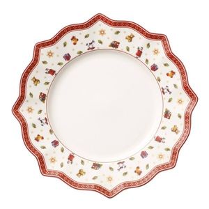 Farfurie intinsa, Villeroy & Boch, Toy's Delight White, 29 cm, portelan premium imagine