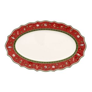 Platou pentru servire, Villeroy & Boch, Toy's Delight, 38 x 23.5 cm, portelan premium imagine