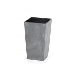 Ghiveci pentru flori aspect beton, Antracit, 26 litri - Caerus Capital imagine