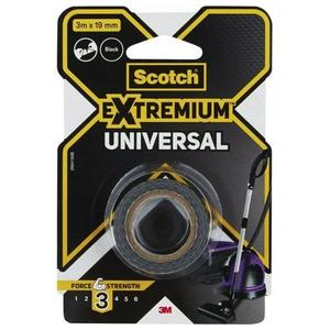 Banda Adeziva pentru Reparatii - 3M Scotch Extremium Universal , Negru, 19 mm x 3 m, 1 buc imagine