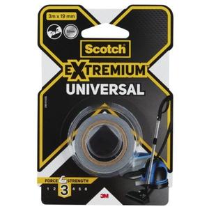 Banda Adeziva pentru Reparatii - 3M Scotch Extremium, Gri, 19 mm x 3 m, 1 buc imagine