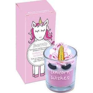 Lumanare parfumata in vas de sticla Unicorn Wishes Piped Bomb Cosmetics, 252 g imagine