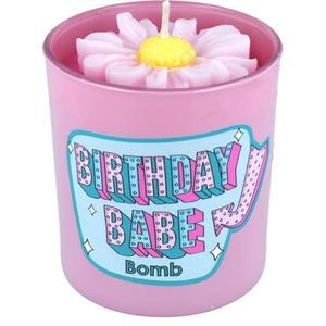 Lumanare parfumata in vas de sticla Birthday Babe Flower Bomb Cosmetics, 252 g imagine