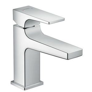 Baterie lavoar Hansgrohe Metropol 100 ventil push-open pipa 127 mm imagine