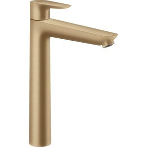 Baterie lavoar Hansgrohe Talis E 240 ventil pop-up pentru lavoar tip bol bronz periat imagine