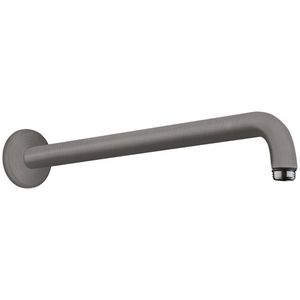 Brat de perete Hansgrohe 389 mm negru periat imagine