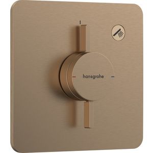 Baterie dus Hansgrohe DuoTurn Q cu montaj incastrat necesita corp ingropat bronz periat imagine