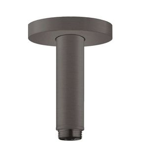 Brat de dus Hansgrohe S cu montare pe tavan 10cm negru periat imagine