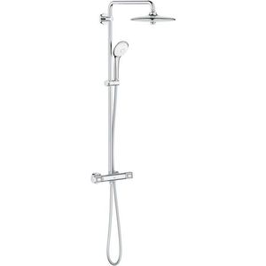 Coloana de dus Grohe Euphoria System 260 cu baterie termostatata crom imagine