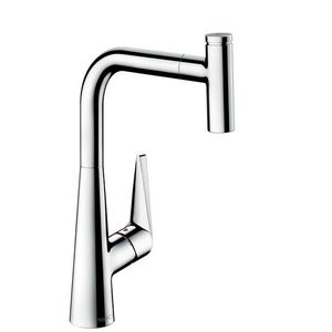 Baterie bucatarie Hansgrohe M5115-H300 ComfortZone 300 dus extractibil crom imagine