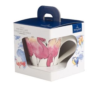 Cana Villeroy & Boch NewWave Caffe Flamingo 0.30 litri giftbox imagine