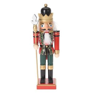 Decoratiune Festive Nutcracker din lemn 25 cm - modele diverse imagine