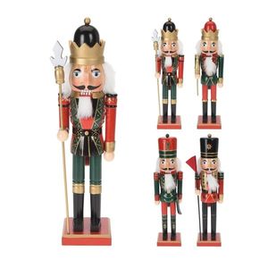 Statueta Nutcracker din lemn 38 cm - modele diverse imagine