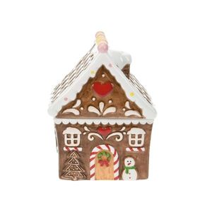 Recipient Ginger House din metal 22 cm - modele diverse imagine