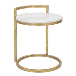 Mauro Ferretti Masuta rotunda MARBLE CM 40X43X50 imagine