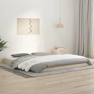 vidaXL Cadru de pat, 180x200 cm, King Size, lemn masiv de pin imagine