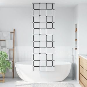 vidaXL Jaluză cu rolă de duș 80x240 cm, lățime materială 76 cm imagine