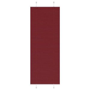 vidaXL Jaluză plisată Bordeaux Roșu 75x200 cm Lățime țesătură 74, 4 cm imagine