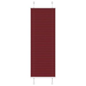 vidaXL Jaluză plisată Bordeaux Roșu 50x150 cm Lățime țesătură imagine