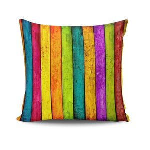 Perna decorativa, Kissy, NKRLNT-112, 43x43 cm, policoton, multicolor imagine