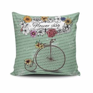 Fata de perna NKLF-296, Cushion Love, amestec bumbac, 43x43 cm, multicolor imagine