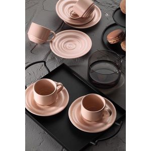 Set de cafea Kutahya Porselen, PTN12KTM0007, 12 piese, portelan imagine