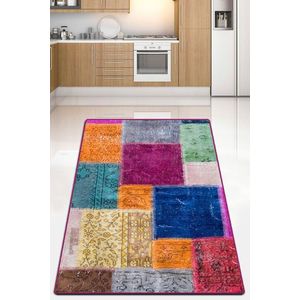 Covor, Color Stitch 120 x 180, 120x180 cm, 50% catifea/50% poliester, Multicolor imagine