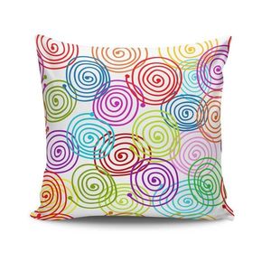 Husa de perna, NKRLNT-011, 43x43 cm, 50% bumbac / 50% poliester, Multicolor imagine