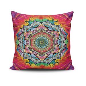 Husa de perna, MANDALA-37, 43x43 cm, 50% bumbac / 50% poliester, Multicolor imagine