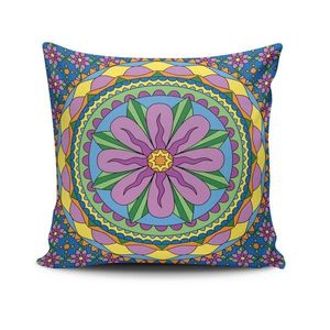 Perna, MANDALA-17, 43x43 cm, 50% bumbac / 50% poliester, Multicolor imagine