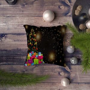 Husa de perna, NYXMAS034, 43x43 cm, 50% bumbac/50% poliester, Multicolor imagine