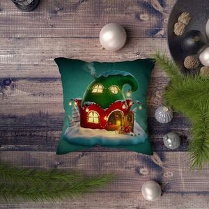 Perna, NYXMAS075, 43x43 cm, 50% bumbac / 50% poliester, Multicolor imagine