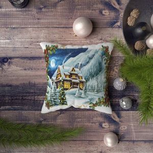 Perna, NYXMAS079, 43x43 cm, 50% bumbac / 50% poliester, Multicolor imagine