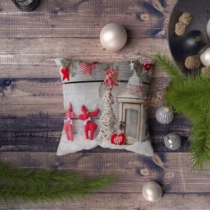 Perna, NYXMAS113, 43x43 cm, 50% bumbac / 50% poliester, Multicolor imagine