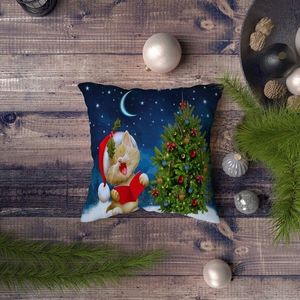 Perna, NYXMAS126, 43x43 cm, 50% bumbac / 50% poliester, Multicolor imagine