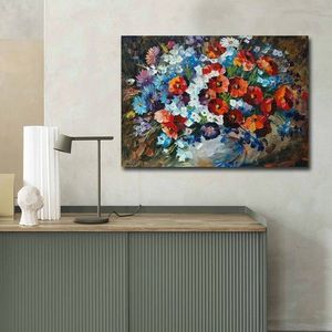 Tablou decorativ, 70100FAMOUSART-003, Canvas, 70 x 100 cm, Multicolor imagine