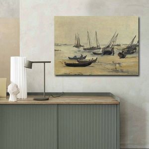 Tablou decorativ, 70100FAMOUSART-006, Canvas, 70 x 100 cm, Multicolor imagine