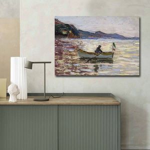 Tablou decorativ, 70100FAMOUSART-011, Canvas, 70 x 100 cm, Multicolor imagine