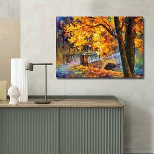 Tablou decorativ, 70100FAMOUSART-013, Canvas, 70 x 100 cm, Multicolor imagine