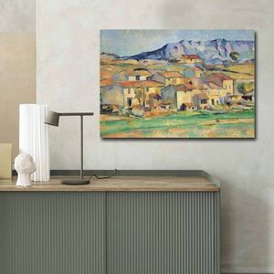 Tablou decorativ, 70100FAMOUSART-043, Canvas, 70 x 100 cm, Multicolor imagine