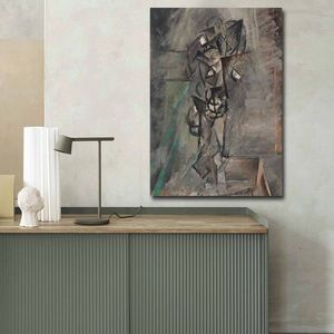 Tablou decorativ, 70100FAMOUSART-058, Canvas, 70 x 100 cm, Multicolor imagine