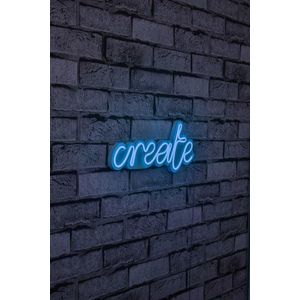 Decoratiune luminoasa LED, Create, Benzi flexibile de neon, DC 12 V, Albastru imagine